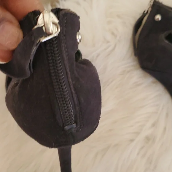 Camilla skovgaard blue platform heel Stiletto  open toe shoe size 36.5 - Picture 9 of 16